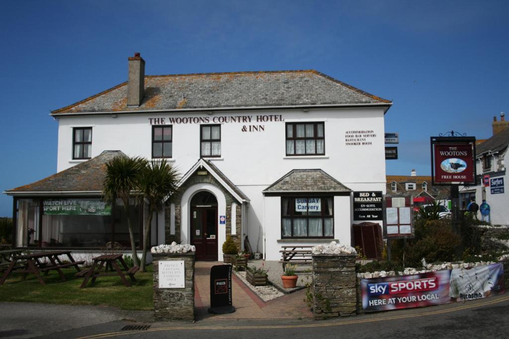 The Wootons Inn تينتاجيل المظهر الخارجي الصورة